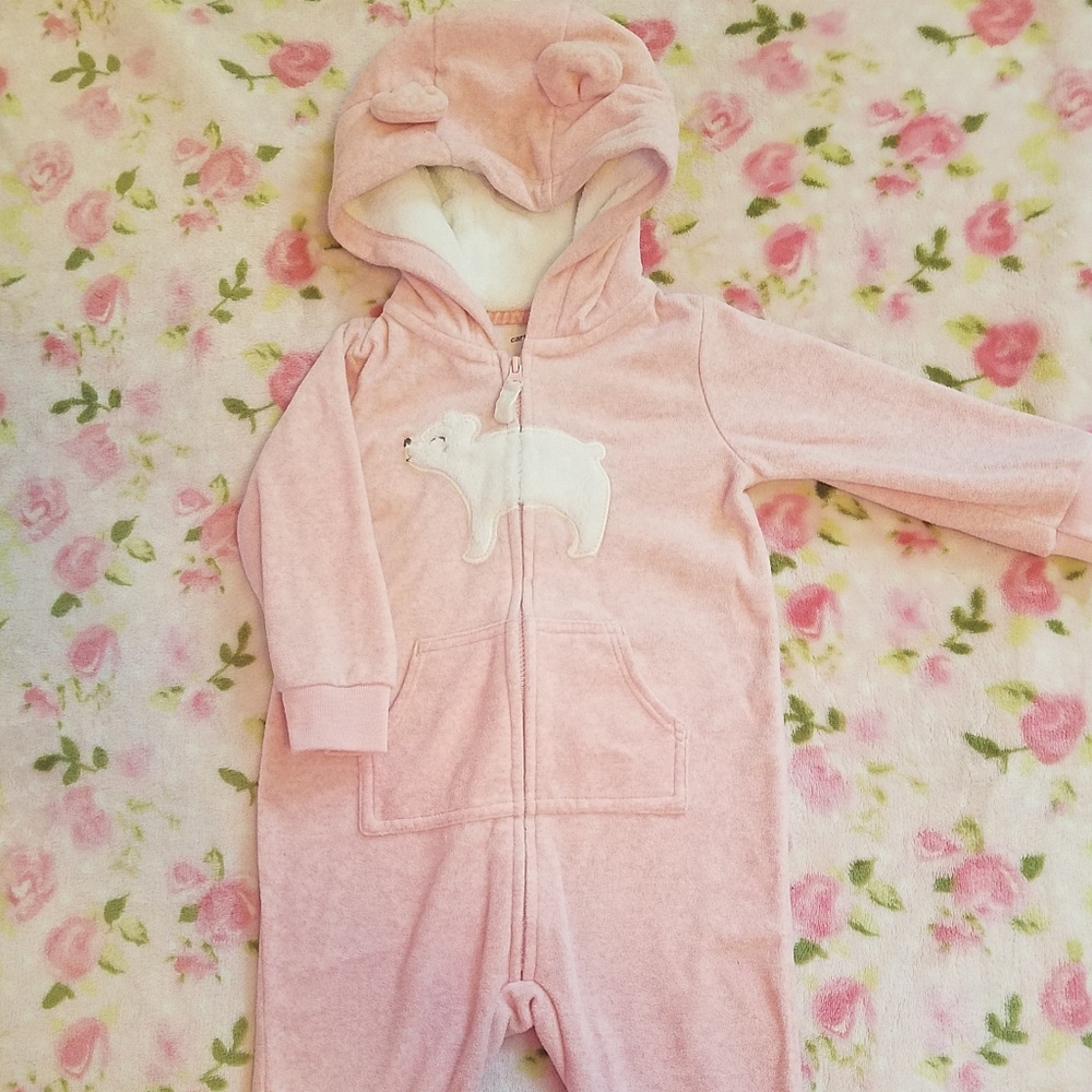 Carter's 12 month bear jumpsuit.